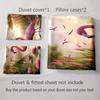 Flamingo Water Scenery. Bedding Duvet Cover Sets Duvet Covers Pillowcases Gifts (1 * Duvet Cover 2 * Pillowcases, Without Duvet Insert)