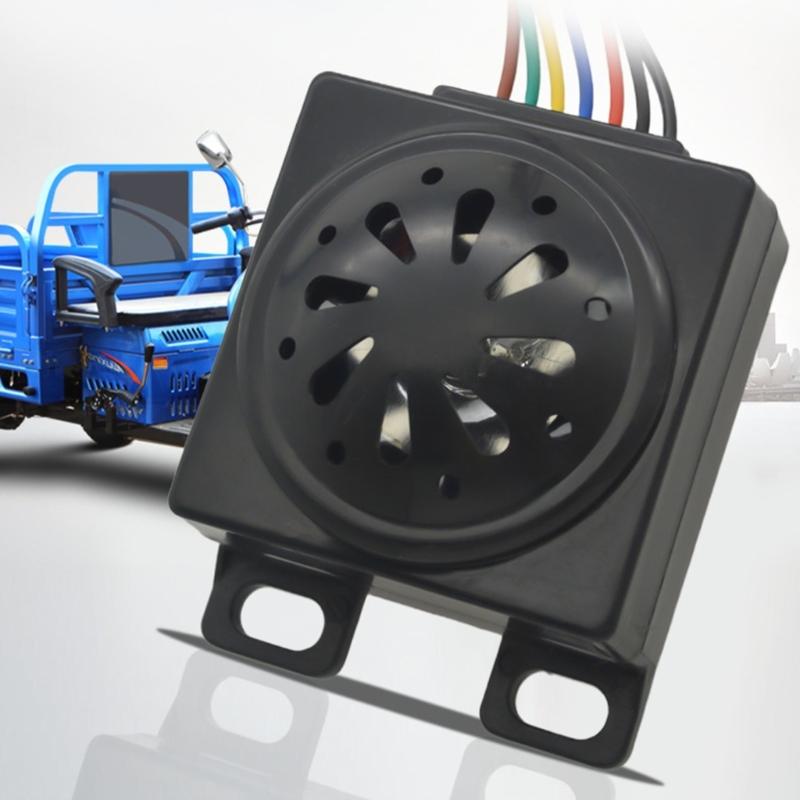 Electric Bike/Tricycle Wireless Remote Control Security Alarm 48V-72V Waterproof Universal Anti-Theft Alarm System 120db