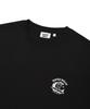 WACKY WILLY Surfing Kiki Graphic Short Sleeve T-Shirt Black