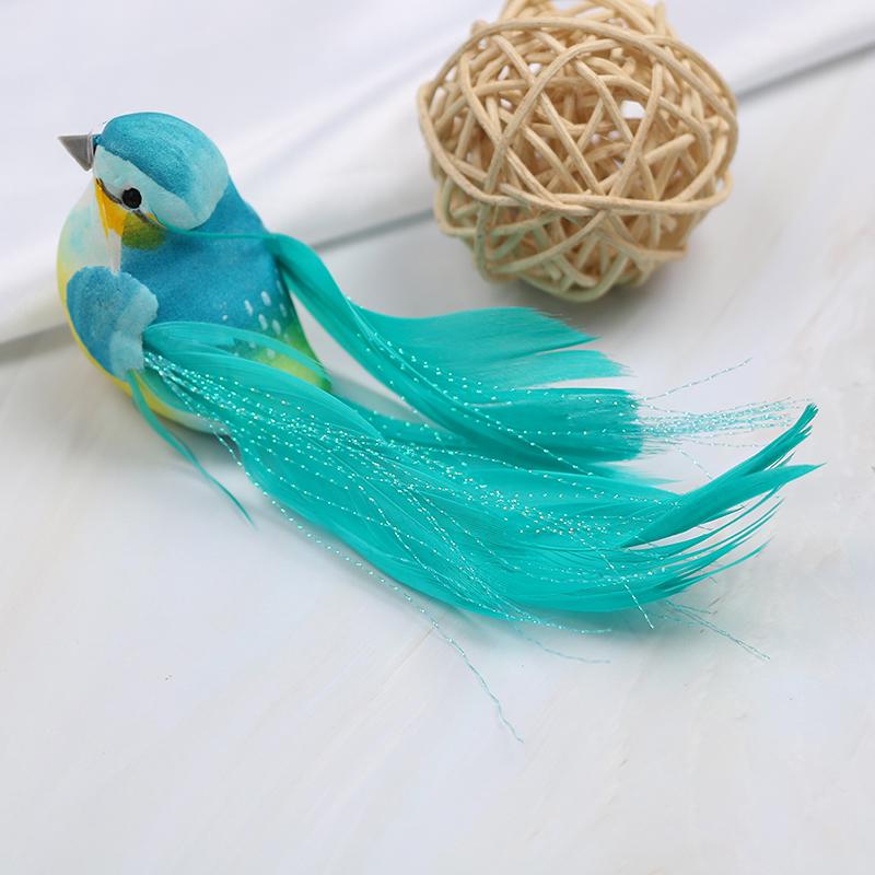 1Pc Mini Artificial Foam Feather Bird Wedding Decorative Doves Bird Home Decor