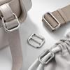 10PCS Flat Shape Strap Keeper Buckle Zinc Alloy Belt Slide Buckle  Clothing Accessories