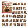Simulation Scene Accessories 2026 Career Advent Calendar, 24-Day Countdown Box with Mini Occupation Retro Gift Set Figures, Community Helper Ornament