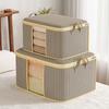 Extra-Large Foldable Storage Bag Portable Freestanding Organizer for Clothes Blankets  Bedding Storage