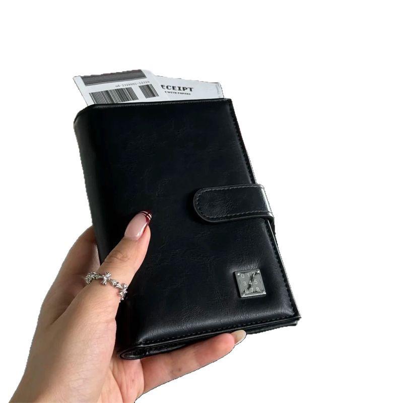 Dam Passfodral & Plånbok: Multifunktionell förvaring för mynt, biljetter, kort och resehandlingar