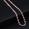 1String, White Natural Freshwater Pearls, Handmade Rice Pearl Beads, 3-3.5 Mm, for DIY Necklace Accessories, Jewelry Making, Women Gift, 36 Cm