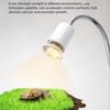 360 Degree Rotation Reptile Heating Light UVA+UVB Lamp Clip Cover New Reptile Lamp  Fish Tank