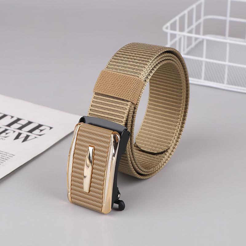 

Men S Belt With Automatic Buckle Strong Breathability And Quick Drying Belt For Workwear Businesswear Sportswear