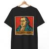 Maglietta Friedrich Hegel: T-shirt Grafica Filosofo Fumetto Retrò