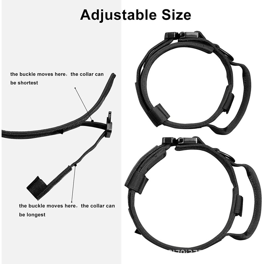 Tactical Dog Collar & Leash Set for Large Dogs - Outdoor Training Gear for German Shepherds