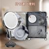 MILPROX Actress Magnifying Mirror with Stand Tabletop Makeup USB 2000mAh High Adjustable Color Makeup Power Off Touch Rotation Mirror, Light, Mirror,