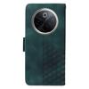 For Vivo Y300 Pro 5G Case PU Leather Phone Cover Rhombus Starry Imprinted