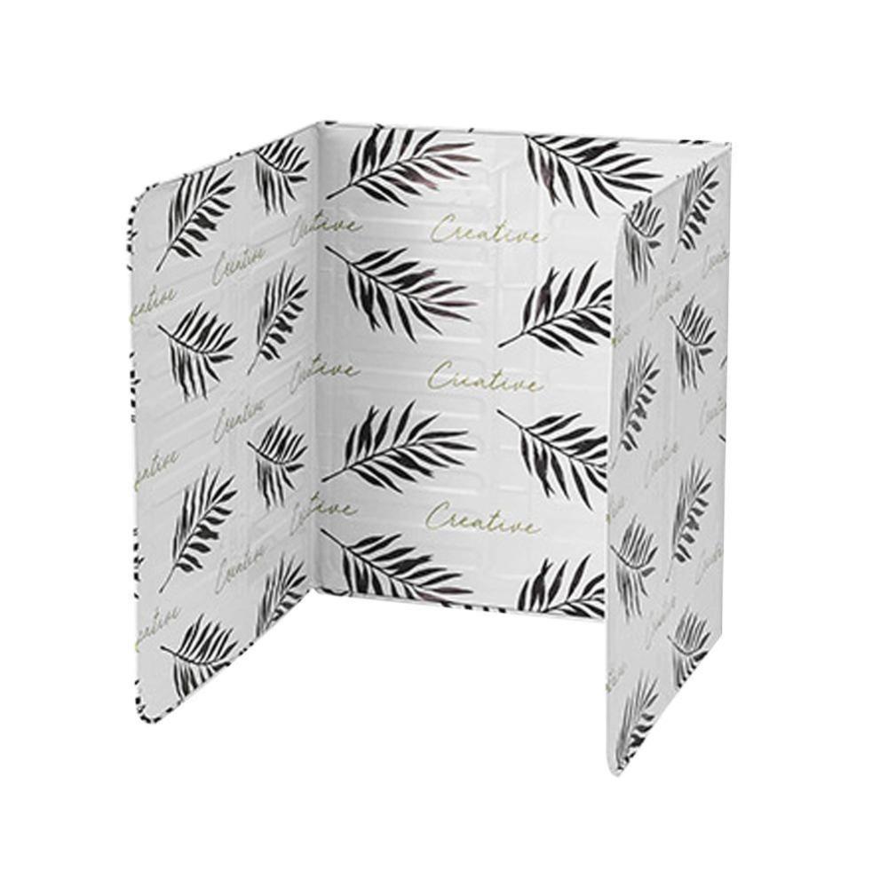 Printed Cookware Pan Oil Splash Protection Oil Baffle Plate Kitchen Frying Gas Stove Protector