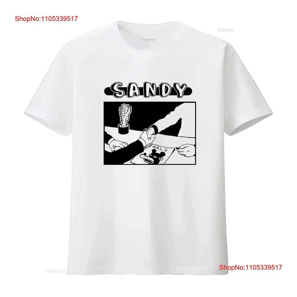 Sandy Alex G 90s Retro Short Sleeve T Shirt Heavy Cotton NH6438 Vintage Washed Graphic Casual S
