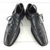 Germany Lloyd Leather Swirl Moccasin Dress Shoes Black 26.5(USED)