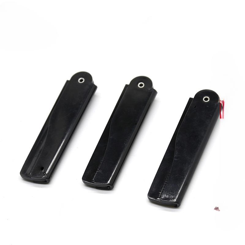 Pánský denní hřeben pro úpravu vousů, vysoce kvalitní plastový skládací hřeben, přenosný a přenosný