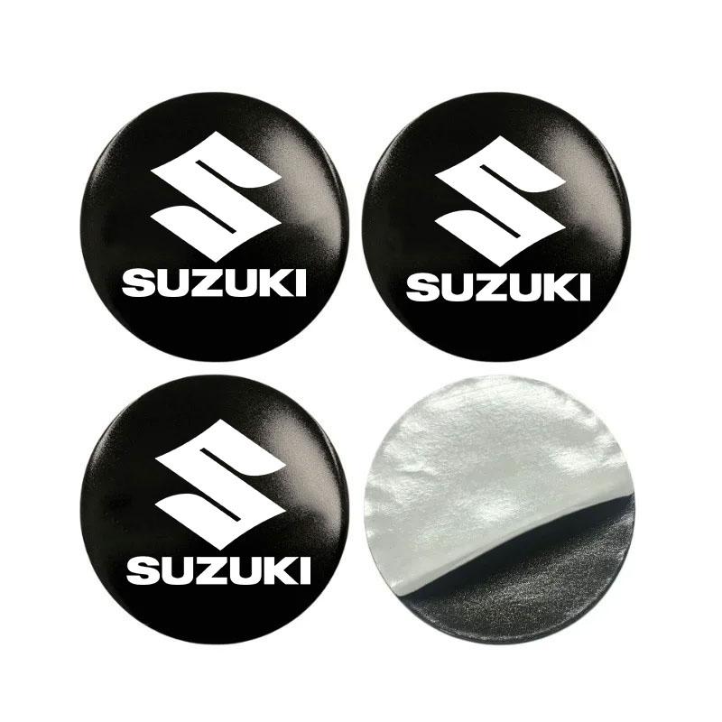 

4pcs 56mm Car Emblem Wheel Hub Center Cap Stickers Center Cover Badge Decal for Suzuki S-Cross SX4 Swift XL-7 Car Accessories 56mm