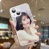 Korean L-Lee Ji Eunes Female Singer For IPhone 14 13 12 Mini 11 Pro XS Max X XR 14 Plus Tempered Glass Cover
