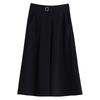 Summer New High Waist Loose Thin Wide Leg Cropped Pants Women Solid Patchwork Pocket Simple Office Lady Casual Straight Trousers