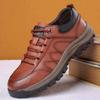 Sports Shoes, Plus Size Men's Shoes, British Style Casual Shoes, Men's Leather Surface Outdoor Hiking Shoes