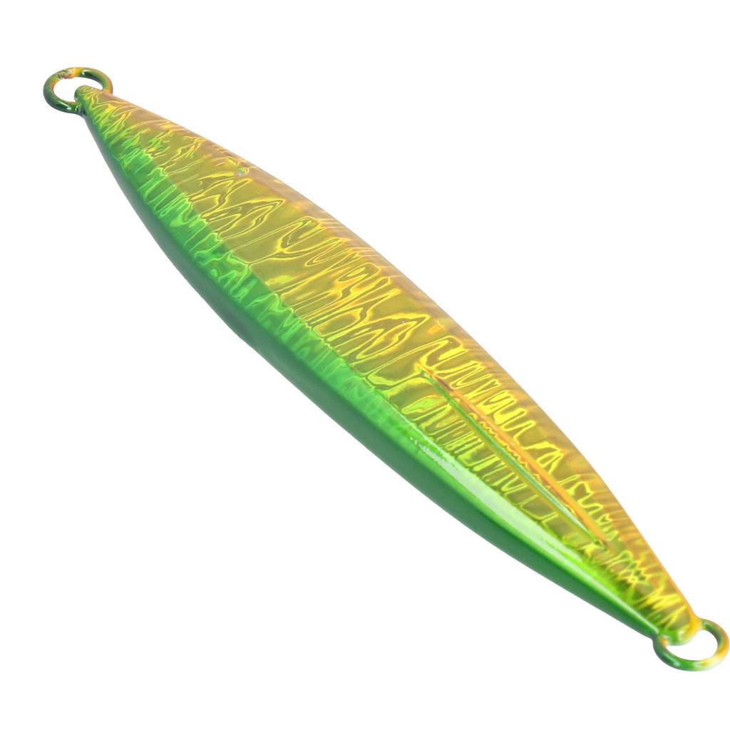 Sea Fishing Iron Plate Artificial Simulation Lure Bait Deep Sea Fishing Accessorygreen