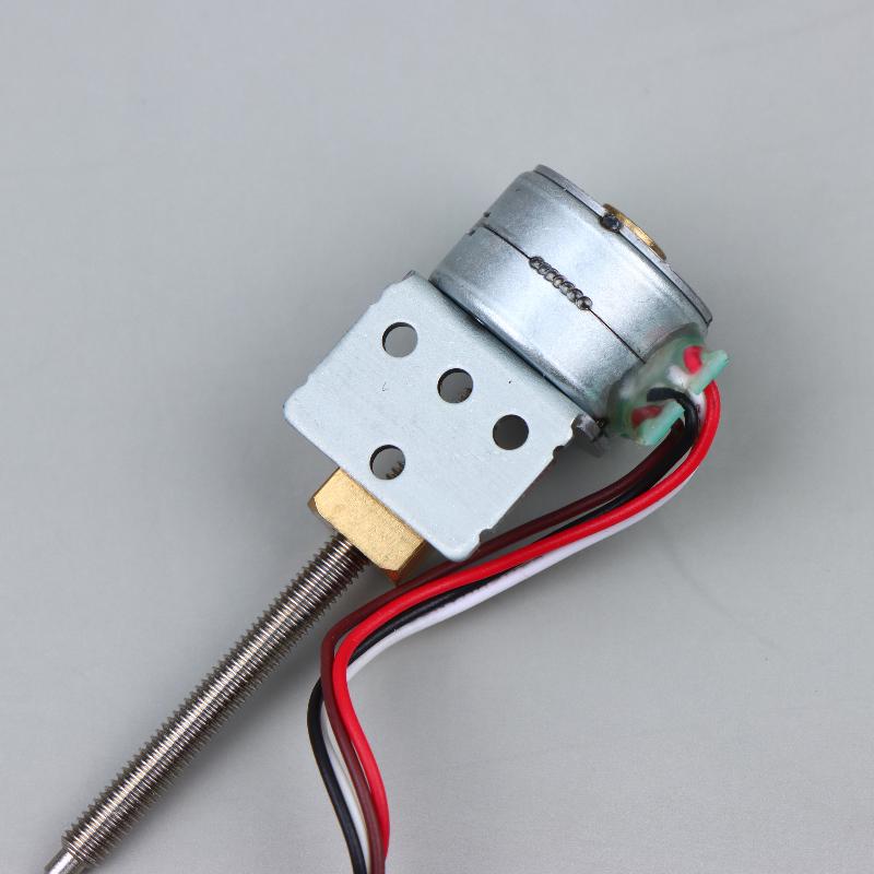 Micro 15Mm 2-Phase 4-Wire Screw Shaft Stepper Motor Copper Position Linear Actuator Screw Slider Block Nut Driver Board