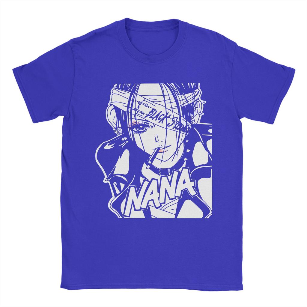 Men Women's Manga Nana Osaki T Shirt Streetwear Harajuku 100% Cotton Clothing Humorous Short Sleeve Tee Shirt Gift T-Shirt
