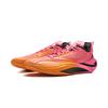 Li Ning Hurricane Story Full Palm Technology Running Guard Shoes Men Basketball Shoes Pink Orange ABAU083-11