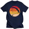 Fashion Retro Paragliding Tshirt For Men Leisure Paraglider Paramotor Parachute T Shirt Cotton Tee Gift T-shirt Men Clothing