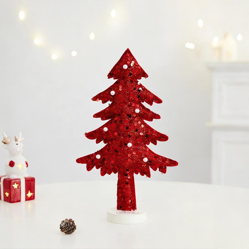 Christmas Table Decoration Items, Atmosphere-sustaining Scene Setting, Arrangement, Non-woven Fabric Three-dimensional Christmas Tree