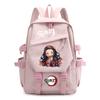 Japan Cartoon Comics Demon Slayer Instagram Backpack, Japanese Retro Style, Large Capacity Student Backpack 0016 KTB