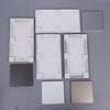 Self-Adhesive Switch Socket Decorative Panel Plate Wall Hole Cover Abs Universal Blank Panel Cover Home Hardware