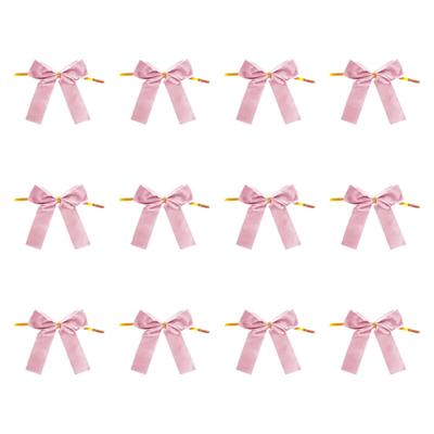 12x Velvet Bows for Christmas Tree Staircase Holiday Wedding, Farmhouse Xmas Topper Ornament, Xmas Decor, Party Craft Wreath Bow