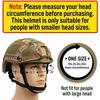 PJ Tactical Paintball Airsoft Helmet Fast Military Helmet with NVG Bracket and Side Guide Rail
