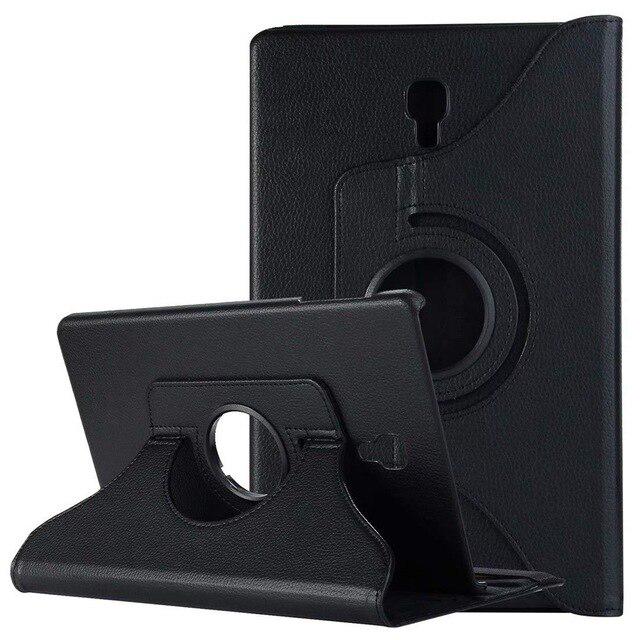Flip Cases for Samsung Galaxy Tab S4 10.5 inch SM-T830 T835 360 Degrees Rotating Stand PU Leather Auto Sleep/Wake Function Cover