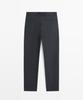 Masimodutti Linen Straight Fit Pants