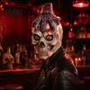 Halloween Night Decorations Scary Zombie Head Masque, Creepy Horror Latex Hood Masque Realistic Texture Ghost with Severed Hand, Party Cosplay Costume