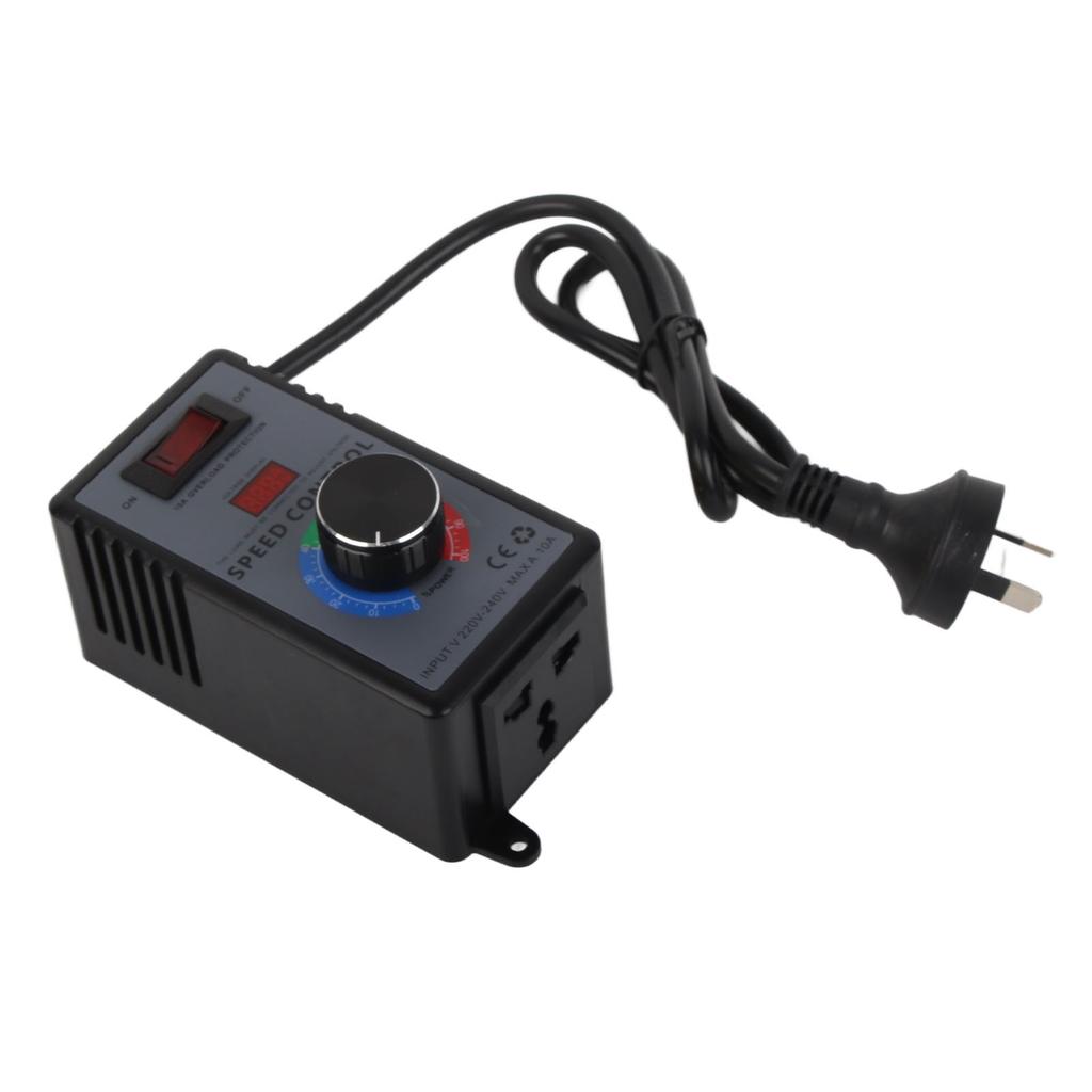 Motor Speed Controller 0? Output Variable Fan Speed Regulator with Overload Protection