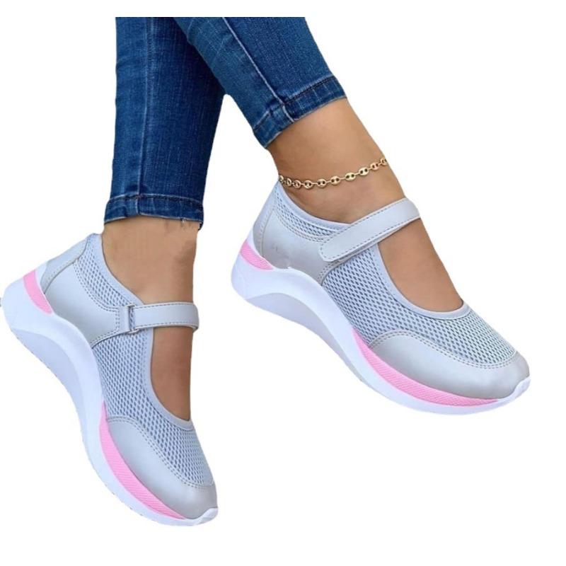 Casual Wedges Velcro Plus Size Sneakers for Women