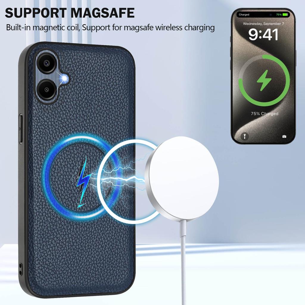 Magsafe 2-in-1 abnehmbare Nothing CMF Phone 1 Brieftaschenhülle mit Kartenhalter, magnetischer Ständer, PU-Leder-Klapphülle für Nothing CMF Phone1/Phone 2A