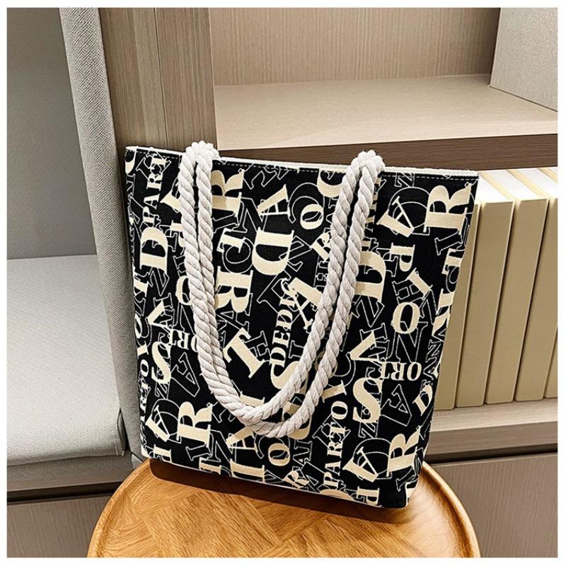 

Elegant and Versatile Fairy Single-shoulder Bag Handbag Large-capacity Student Book Bag чорний