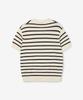 Tienjiti W Striped Button Knit (Ivory) Tnsw6E205I2