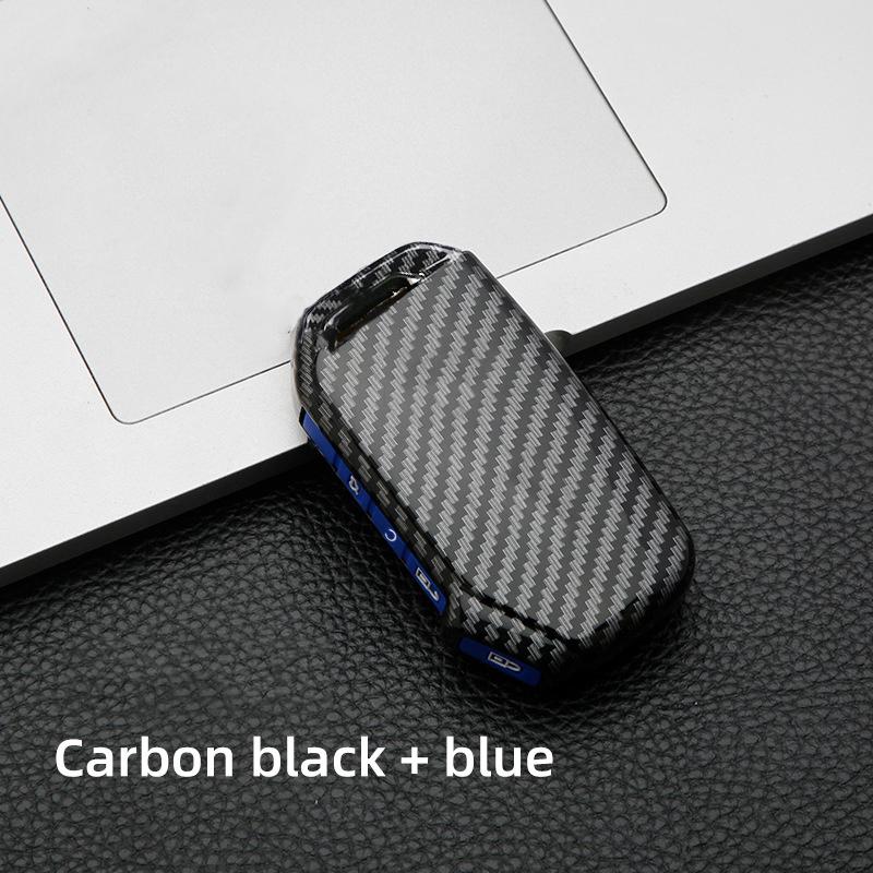 Carbon Abs Car Key Case Cover Shell For Kia Sportage Kia Ray Sorento Soul Telluride Cerato K5 K8