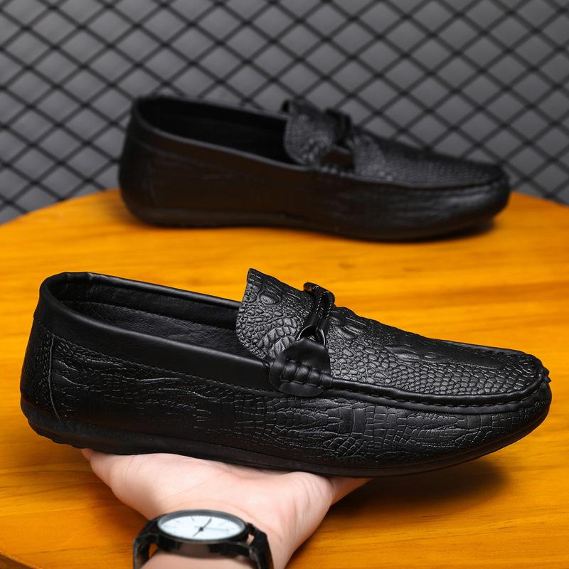 

Весна и осень, повседневная обувь для светских людей, модная обувь, обувь Doudou, мужская обувь для ленивых, покрывающая ноги и педали, мужская обувь 39