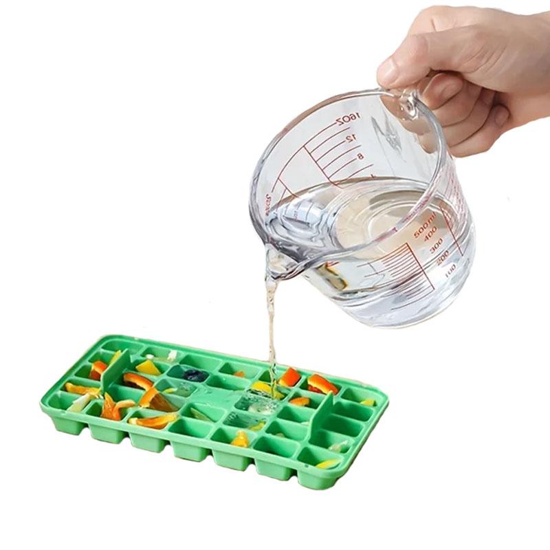 34/68 Grids Pressing Ice Cube Molds Ice Cream Molds Home Ice Box Model Easy To Take Off The Mold Freezing Whiskey Cocktail Tools