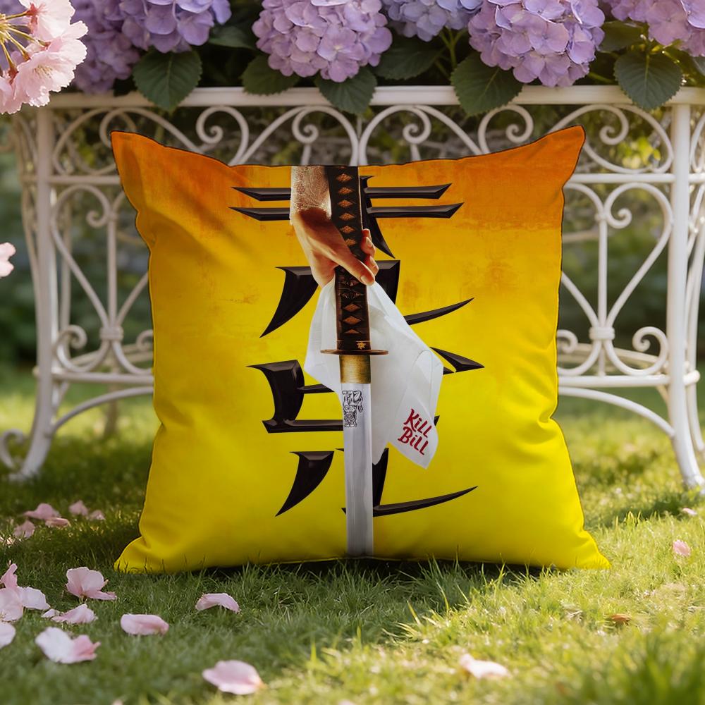 

Movie K-Kill B-Bill Cushion Cover Home & Car Dual-Scene Pillow Cover: Reversible for Premium Comfort 30cmx30cm