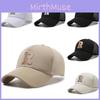 Stylish Letter Embroidered Baseball Cap Casual Cotton Blend Breathable Sun Hat For Men