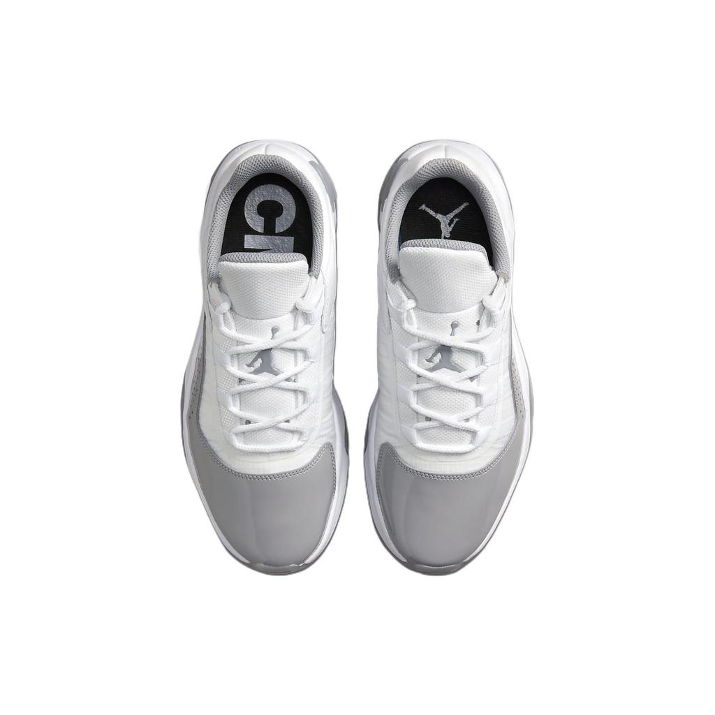 Air Jordan 11 CMFT Low White Cement Grey Women Sneakers Black DV2629-101