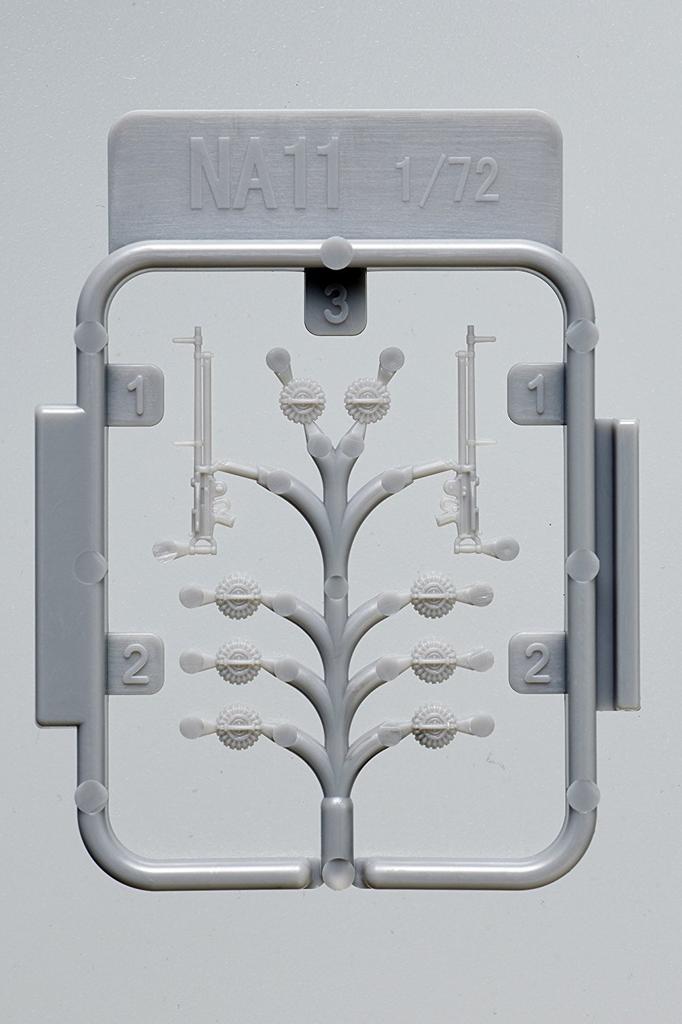 Fine Mold Nano Aviation Series Type 92 Swivel Machine Gun Lewis Machine Gun Plastic Model Parts NA11 1/72 7.7mm