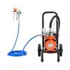 Diaphragm Airless Paint Sprayer, 900 W Efficient Cart Airless Paint Sprayer, 2200 Psi High Pressure, with Extension Pole, Cleaning Needle and Brush,