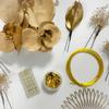 Gold Phalaenopsis orchid hair dried breath gold Mizuhiki gold perfect for and ornament, baby's flowers, pin, leaf, coming-of-age ceremonies,